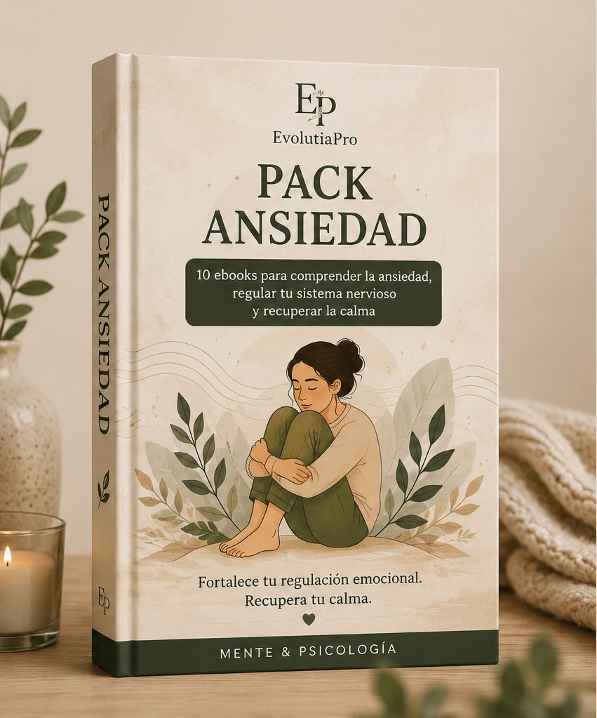 Pack Ansiedad | 10 ebooks para comprender la ansiedad y recuperar la calma