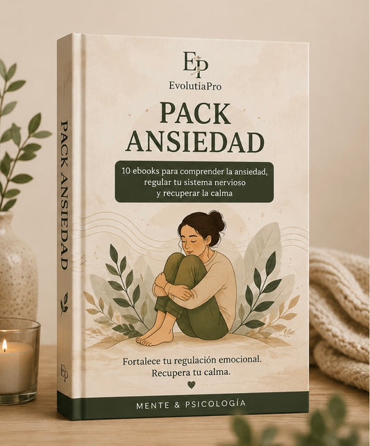 Pack Ansiedad | 10 ebooks para comprender la ansiedad y recuperar la calma